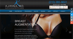 Desktop Screenshot of drkhalilmd.com